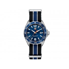 Tag Heuer Formula 1 WAZ1010.FC8197 Reloj para Caballero Color Negro/Azul - Envío Gratuito