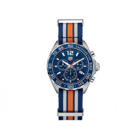 Tag Heuer Formula 1 CAZ1014.FC8196 Reloj para Caballero Color Azul/Naranja - Envío Gratuito