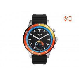 Smartwatch para caballero Fossil Q Crewmaster FTW1124 negro - Envío Gratuito