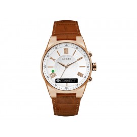 Guess Connect Smartwatch Reloj para Caballero Piel Café - Envío Gratuito