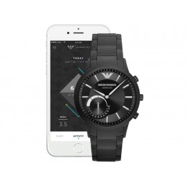 Reloj Smartwatch para caballero Emporio Armani Renato ART3001 negro - Envío Gratuito