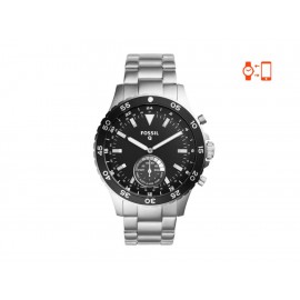 Smartwatch para caballero Fossil Q Crewmaster FTW1126 plateado - Envío Gratuito