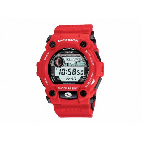 Casio G-Shock G-7900A-4CR Reloj para Caballero Color Rojo - Envío Gratuito