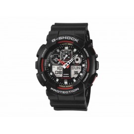 Casio G-Shock GA-100-1A4CR Reloj para Caballero Color Negro - Envío Gratuito