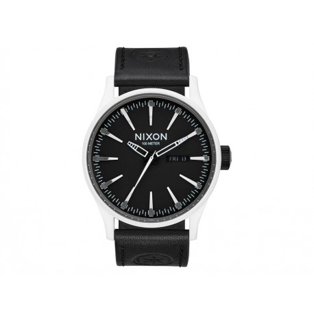 Nixon Sentry Leather Star Wars A105SW224300 Reloj para Caballero Color Negro - Envío Gratuito