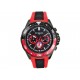 Reloj para caballero Nivada Fans Collection Club Deportivo Toluca NP17331TOL rojo