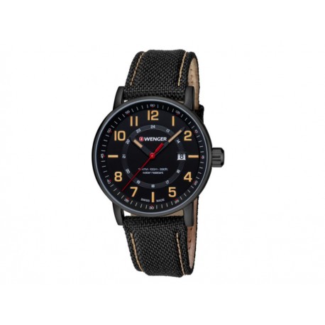 Wenger Attitude 01.0341.110 Reloj para Caballero Color Negro - Envío Gratuito