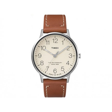 Timex Waterbury TW2R25600 Reloj para Caballero Color Tabaco - Envío Gratuito