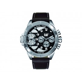 Cat Dual Timer DV.149.35.132 Reloj para Caballero Color Café - Envío Gratuito