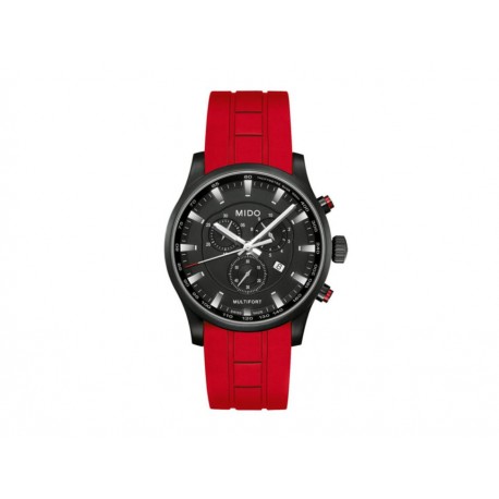 Mido Multifort M0054173705140 Reloj para Caballero Color Rojo - Envío Gratuito