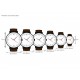 Reloj para caballero Versace Hellenyium GMT HELLEGMT02 acero - Envío Gratuito