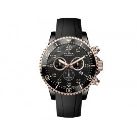 Reloj para caballero Edox Chronorrally-S 10227 37RCA NBR negro - Envío Gratuito