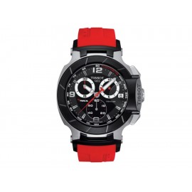 Tissot T-Race T0484172705701 Reloj para Caballero Color Rojo - Envío Gratuito