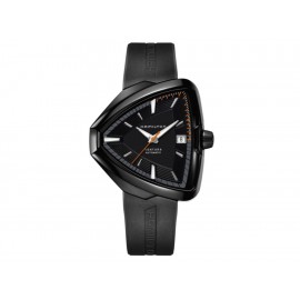 Hamilton Ventura H24585331 Reloj para Caballero Color Negro - Envío Gratuito