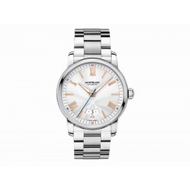 Montblanc Date Automatic 114852 Reloj para Caballero Color Plata - Envío Gratuito