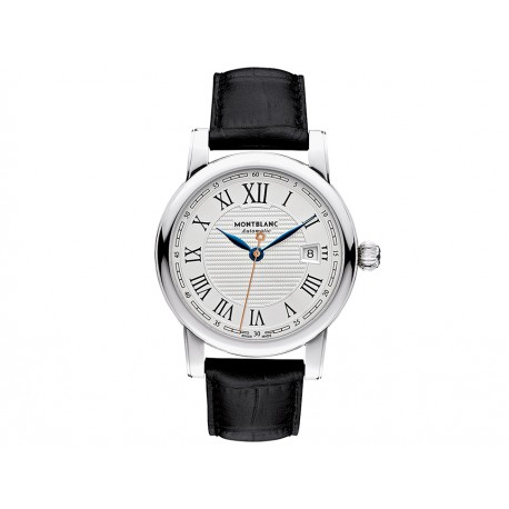 Montblanc Star Roman Collection 113644 Reloj para Caballero Color Negro - Envío Gratuito