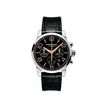 Reloj para caballero Montblanc Timewalker 101548 negro - Envío Gratuito