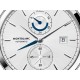 Reloj unisex Montblanc Heritage Chronométrie Dual Time 112540 negro - Envío Gratuito