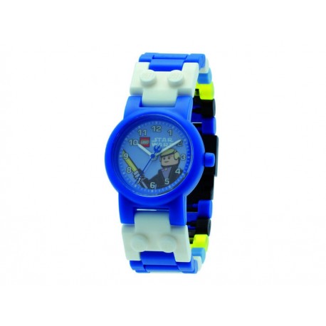 Lego Star Wars 8020356 Reloj para Niño, Color Azul celeste - Envío Gratuito