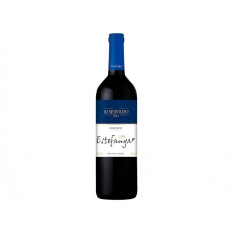Vino tinto Reservado Estefanya 2016 carménère 750 ml - Envío Gratuito