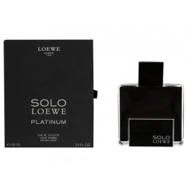 Fragancia para caballero Loewe Solo Platinum 100 ml - Envío Gratuito