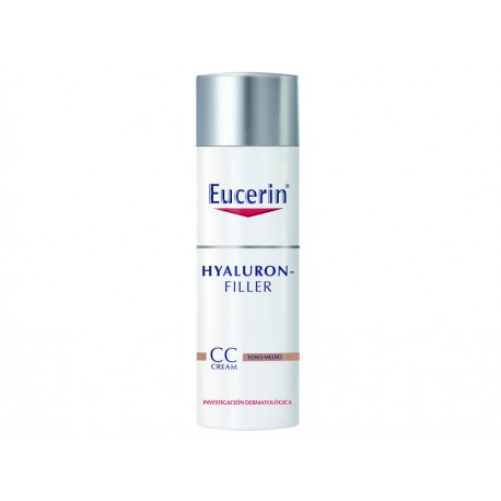 Eucerin Hyaluron-Filler CC Cream para Tratamiento Facial 50 ml - Envío Gratuito
