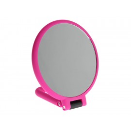 Espejo de Mano Soft Touch 10X Rosa - Envío Gratuito