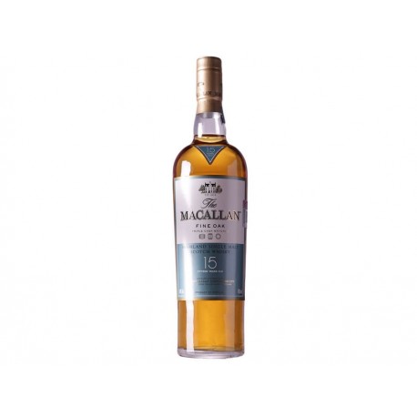 Whisky The Macallan Fine Oak 15 Años 700 ml - Envío Gratuito