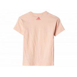 Playera Adidas rosa para niña - Envío Gratuito