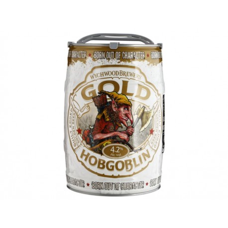 Cerveza Importada Hobgoblin Gold Clara 5 litros - Envío Gratuito