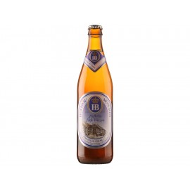 Paquete de 6 Cervezas Hefe Weizen HB Hofbräu München 500 ml - Envío Gratuito