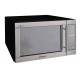 Daewoo Horno de Microondas Acero/ Gabinete Negro Puerta Cristal Templado KOR-164HL - Envío Gratuito