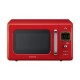 Daewoo KOR-6LBR Horno de Microondas Retro 0.7 Pies Cúbicos Rojo