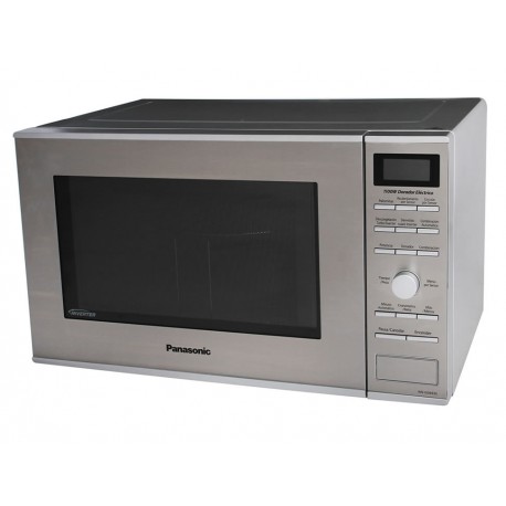 Panasonic Horno de Microondas 1.1 Pies Cúbicos Silver NN-GD693SRPH - Envío Gratuito