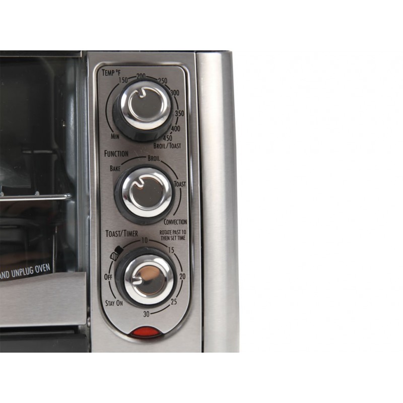 Hamilton Beach Horno Tostador de Convección 6 Rebanadas Acero 31333