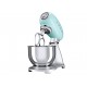 Smeg SMF01PGUS Batidora Robot de Cocina Verde Pastel - Envío Gratuito